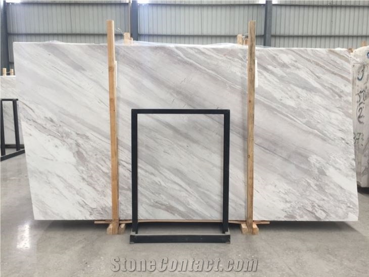 Polished Volakas White Marble Slab Suppliers Manufacturers
