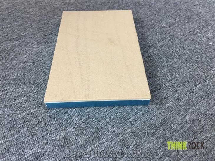 Sandstone Covering/Close Edge Honeycomb Panel