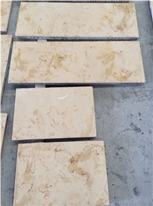 Sunny Beige Marble Honeycomb Panel as Elevator Floor and Wall