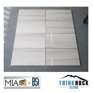 Teakwood White Marble Tile on Sale