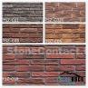 Weathered Faux Brick Wall Cladding with Split Rock Surface