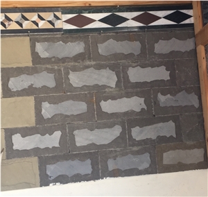 Red & Grey,Sandstone Tiles & Slabs