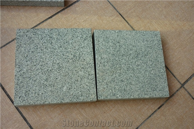 G612 Pool Tiles,Green G612 Pool Coping,Olive Green Granite Curve Paver
