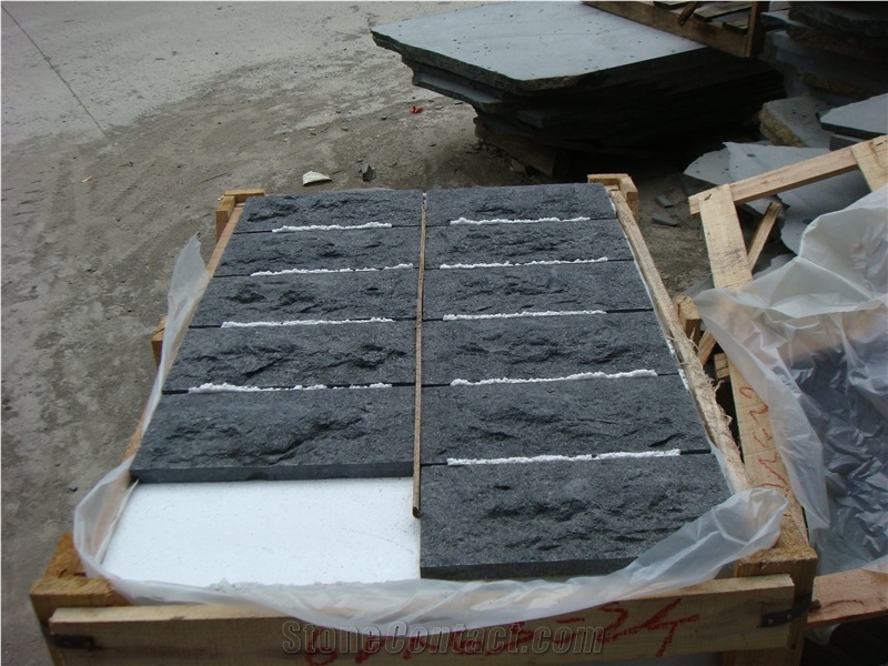 G684 Basalt Slabs,Black Basalt Tiles,Pearl Black Basalt,China Basalt