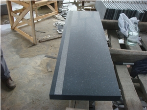 G684 Stairs, G684 Steps, G684 Stairs and Risers, Honed Basalt Steps