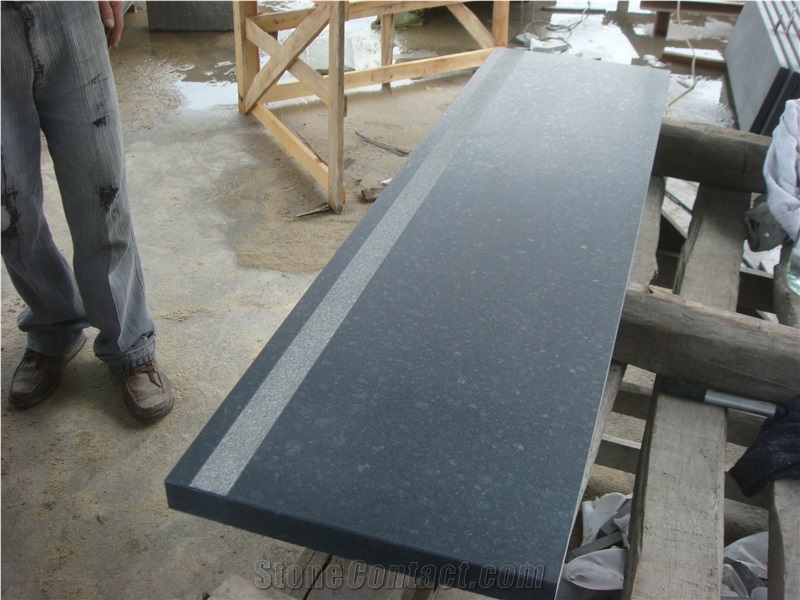 G684 Stairs, G684 Steps, G684 Stairs and Risers, Honed Basalt Steps