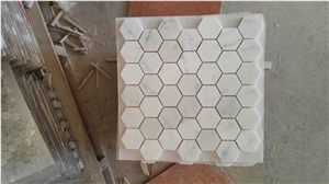 Marble Hexagon Mosaic,Kitchen Mosaic,Split Mosaic,Hexagon Shape Mosaic