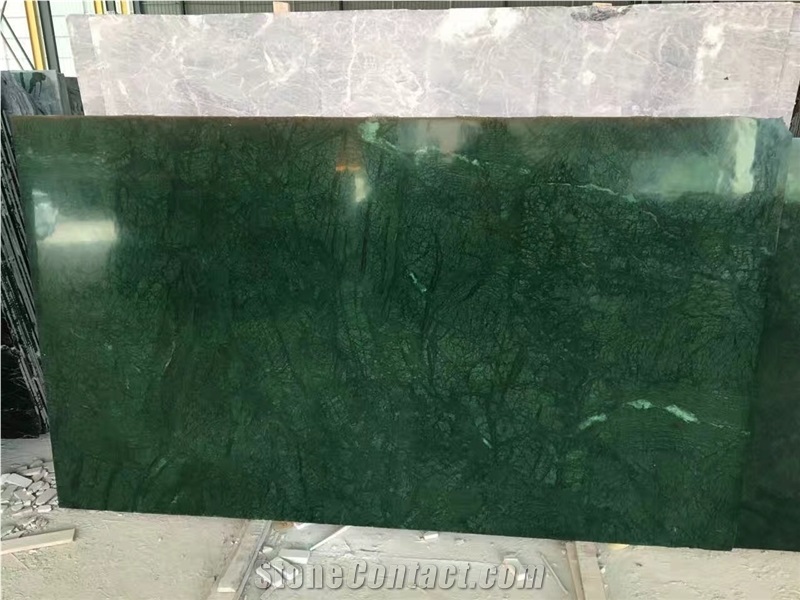 Verde Guatemala Marble Wall & Sol Carrelage échantillons 