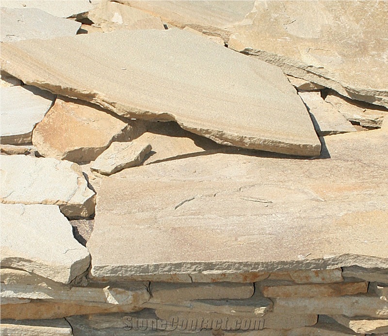 Szydlowek Sandstone Flagstone Wall Cladding and Landscaping