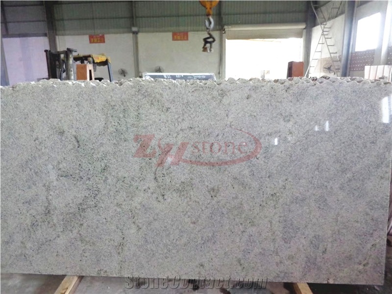 Polished Super White Granite Slabs White Supreme Granite Tile