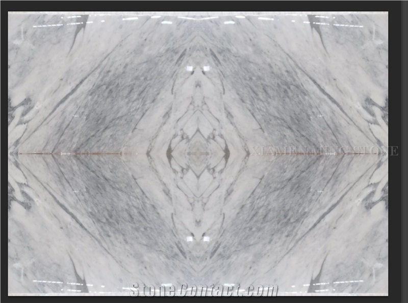 Calacatta Oro New White Marble Bookmatched Wall Background Tile,Slab