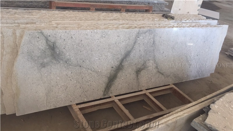 Galaxy White Granite Slab Tile,Cutting Panel Exterior Floor Covering