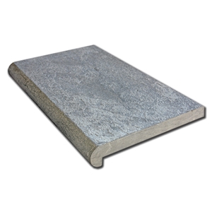 Bluestone Edge Tile Straight Type F Flamed & Brushed Pool Coping