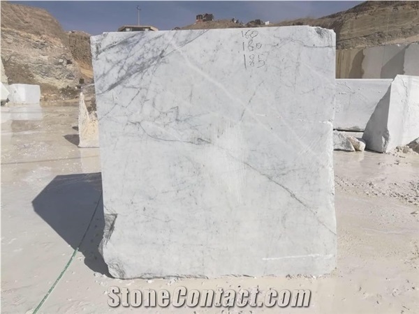 Roman White Marble, Iran White Marble Block