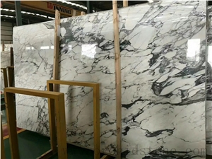 Italian Arabescato Marble Jumbo Slabs,Bookmatch Wall Cladding Tiles