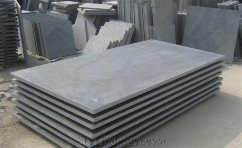 Chinese Bluestone Table Tops,Blue Limestone Reception,L828,Slabs,Tiles