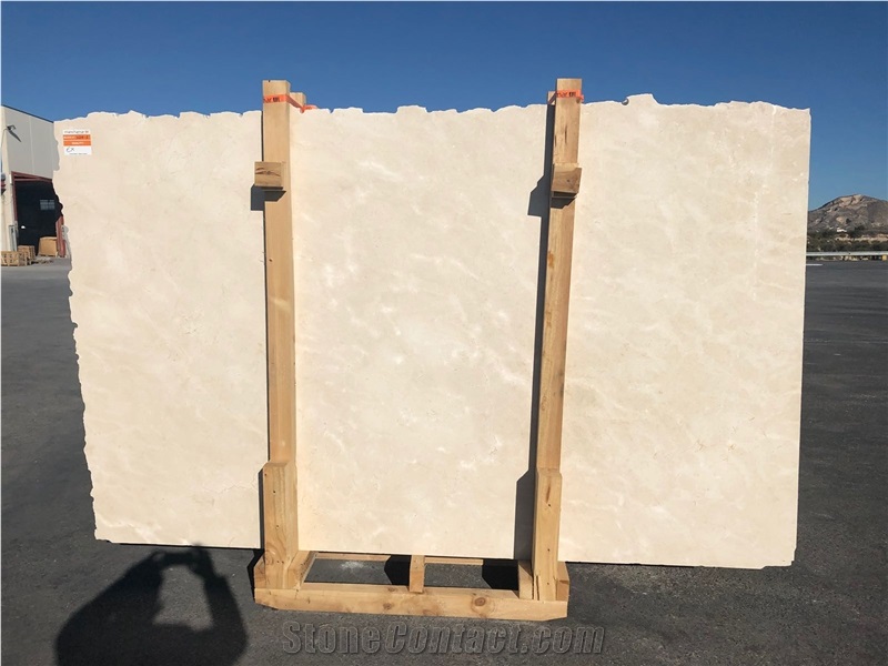 New Extra Quality Beige Marble Slabs Available
