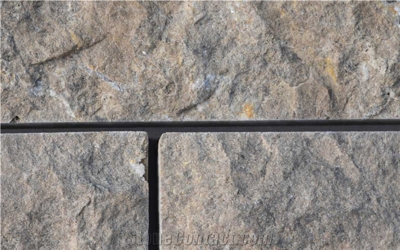 Wachenzeller Dolomit - Wachenzeller Limestone Tumbled, Splitface Tiles