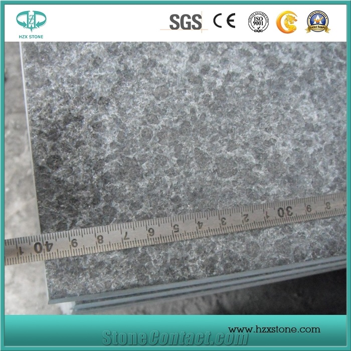 China G684 Granite/Fuding Pearl Black Granite/Flamed Tiles/Slab