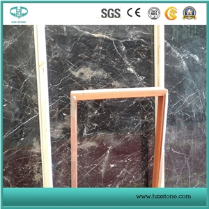 Italian Nero Portoro Marble Slabs, Italy Black Marble Wall Coving, China Portoro Black Marble Slabs & Tiles