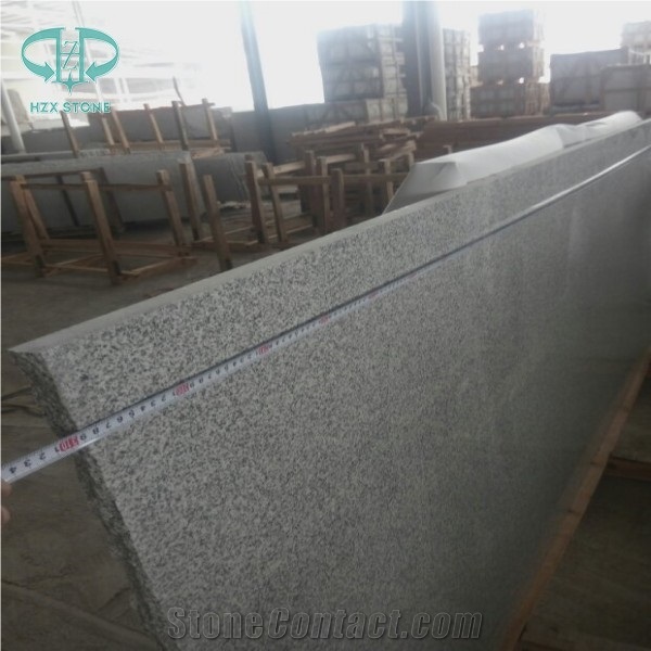Polished G603 Granite Seasame Lunar White Floor