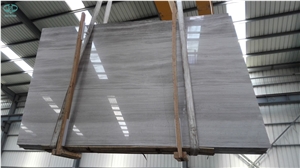 Serpeggiante White Wooden Grain Marble Tile,China Wood Vein Slab