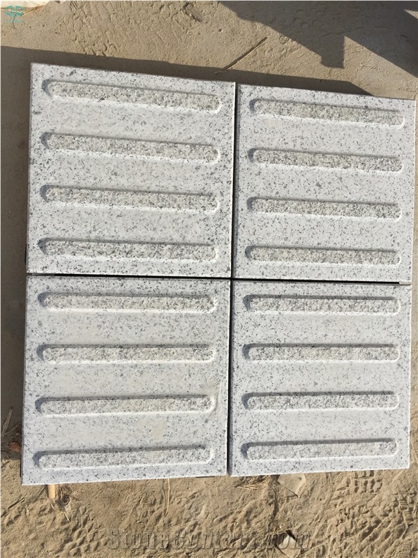Skid Proof Stone Tray,Anti Skid Stone Pavers, G640 White Granite Cube