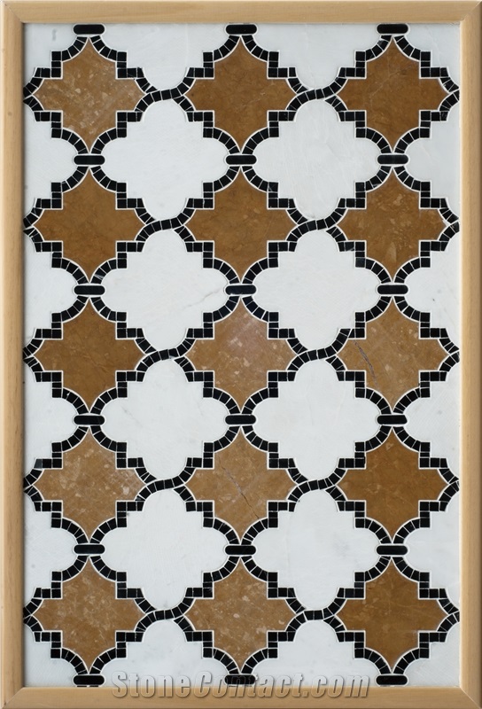 Custom Made Stone Mosaic Design Marble Mosaic Art Tile