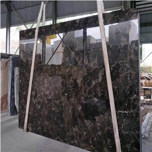China Dark Emperador Marble Slabs for Wall Floor Use