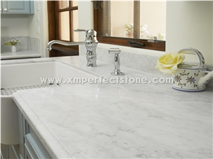 Bianco Carrara Marble Countertop