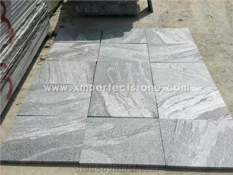 Flamed China Shanshui Granite/Mountain Grey Granite Tiles