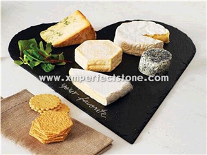 Hot Sale Black Slate Cheese Board/Natural Slate Serving Board,Sushi