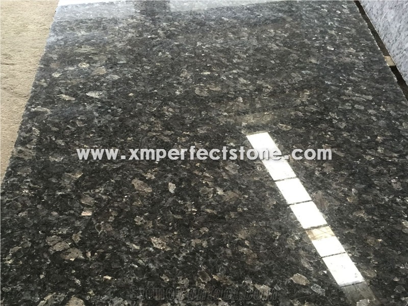 Silver Pearl Granite Tiles&Slabs,Steel Gray Cut to Size for Countertops