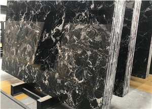 Century Black Ice Marble,China Black Ice Marble,Century Flower Marble