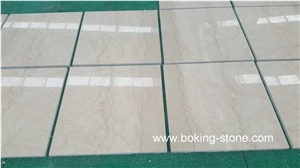 Zion Beige Marble Tiles Dry Lay Out Botticino Classico Marble Tiles