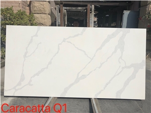 Calacatta Engineered Quartz Stone,Calacatta Quartz,Bianca Calacatta