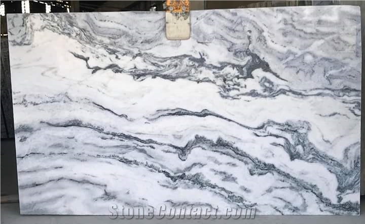 White Marble Available in 2cm & 3cm Slabs, India White Marble