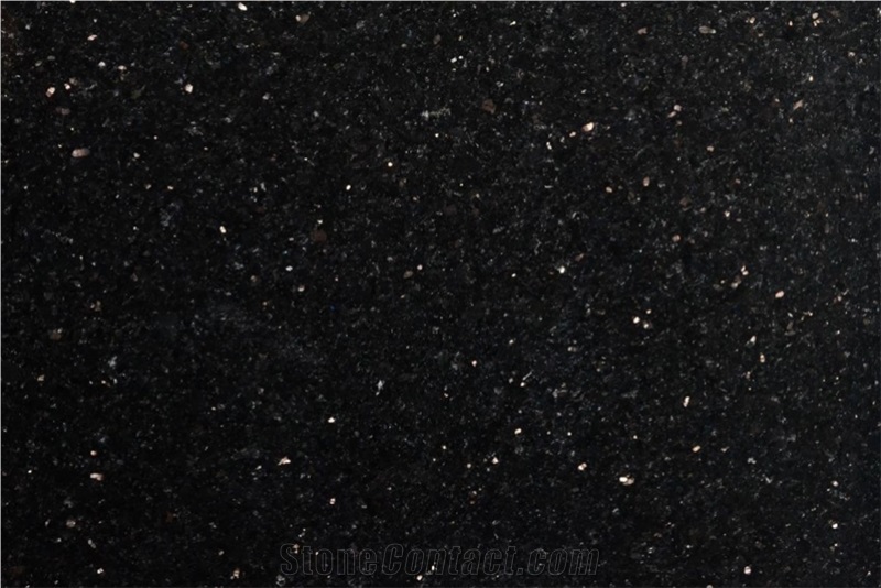 Black Galaxy Granite Slabs Tiles