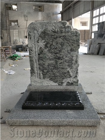 Bamboo Chinese Style Monuments/Tombstone/Grave