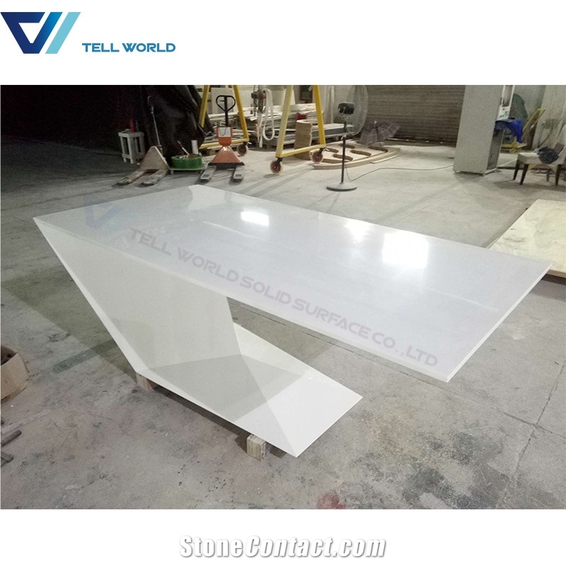 Luxury Office Desk Design Marble Top Executive Desk from China