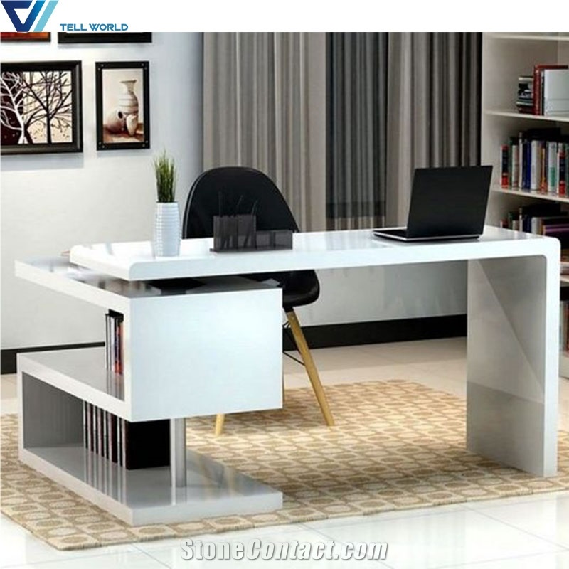 Office Computer Table Design Office Desk for 4 People