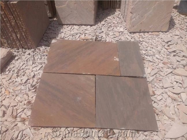 Panther Sandstone Tiles & Slabs, Brown Sandstone Floor Covering Tiles, Walling Tiles