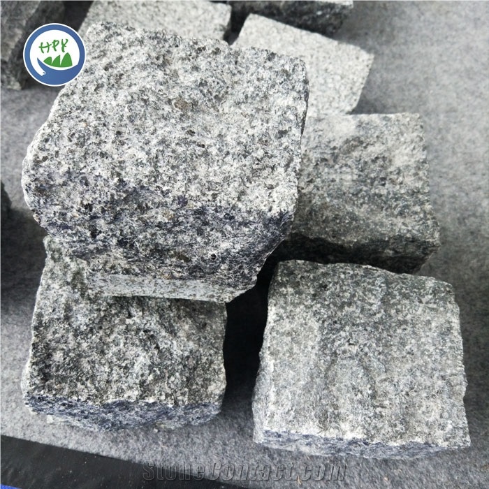 Dark Grey Granite Paver,Cube Stone,Cobble Stone,Paving Stone