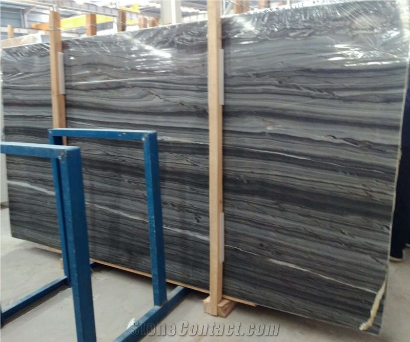 Natural Palissandro Classico Slab Prices Wooden Dark Blue Marble Stone