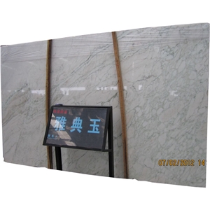 Wall Floor Athens Silk Cloudy White Marble With Grey Veins