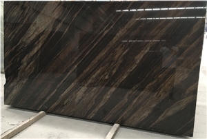 YUANDA Absolute Chocolate Fantasy Brown Granite Slabs