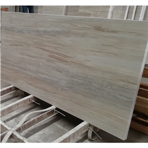 YUANDA Beige Eurasian Wooden Vein Marble Slabs