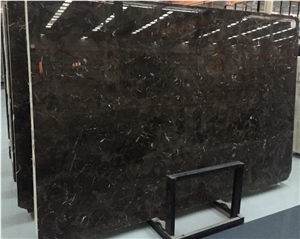 YUANDA Dark Emperador Black Brown Marble Slabs