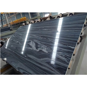 YUANDA Palissandro Blue Luxury Marble Slabs Veined Design