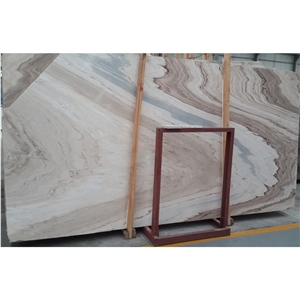 YUANDA Palissandro White Bookmatched Italian Marble Slabs